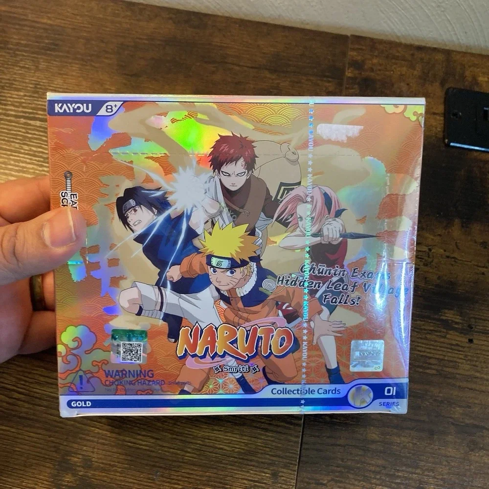Naruto Cards 2 Boxes Kayou 5Yuan (Open Box)‎ + Smitri Earth Scroll